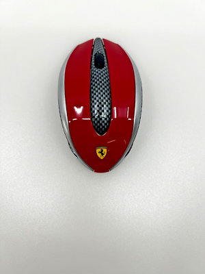 Ferrari Original 2.4G Wireless PC Mouse Red Color Rare From Japan
