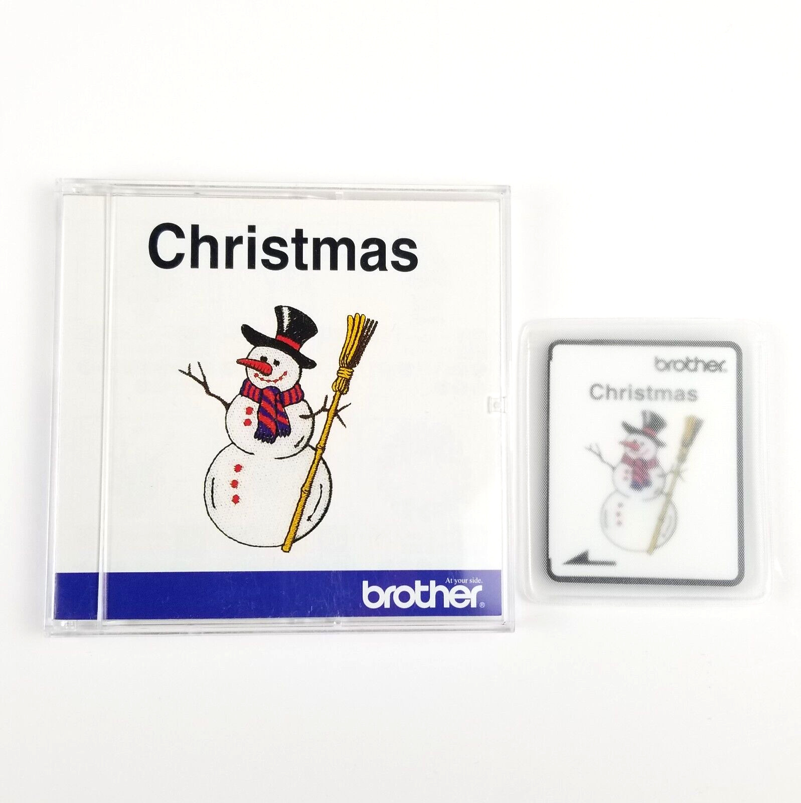CHRISTMAS Brother Machine Embroidery Card 22 Designs XC1819-001