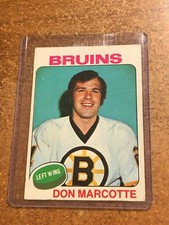  1975-76 Topps Hockey # 269 Don Marcotte