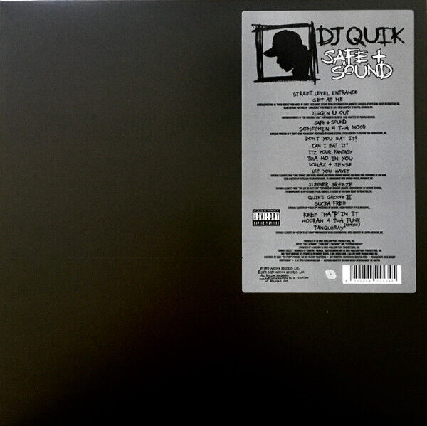 DJ Quik - Safe + Sound 2 x LP Vinyl Album - SEALED NEW HIP DJ Quik - Safe + Sound 2 x LP Vinyl Album - SEALED NEW HIP