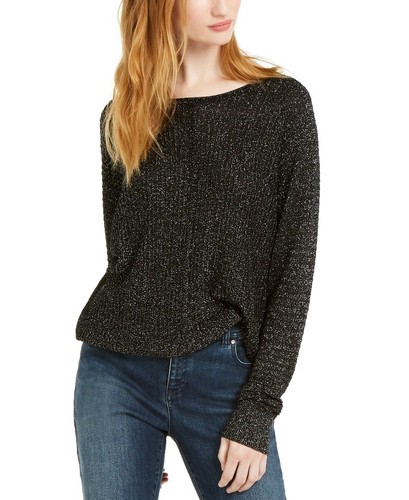 Metallic Sweater Silver 