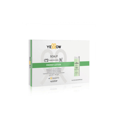 Behandlung Anti-haarausfall für Haare Alfaparf Yellow Scalp Energy Lotion 6x13ml