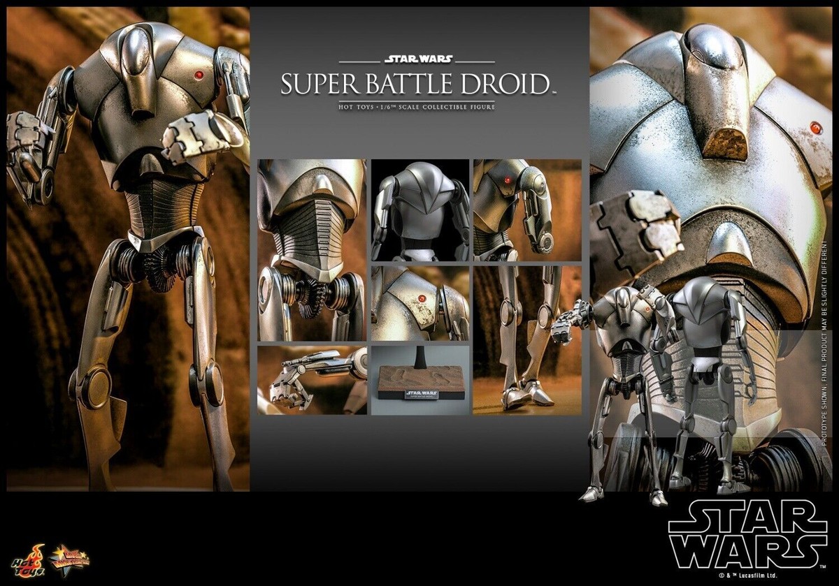 ホットトイズ mms682 スーパー・バトル・ドロイド Battle Droid New Hot Toys MMS682 Star Wars Episode II Attack of the Clones