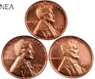 1930+1930-D+1930-S Lincoln Wheat Penny Cent Lot ~ Gem BU (red) ~ 3 Coin Set