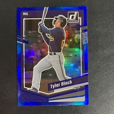 2023 Donruss Tyler Black Blue Milwaukee Brewers