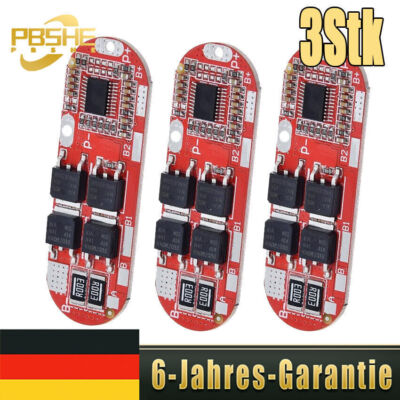 3S/4S/5S 25A 21V Lithium Battery Protection Board Module 18650 Li-ion BMS 3.7V