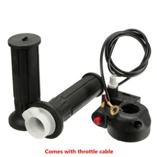 ATV Dirt Bike Quad 7/8'' Twist Throttle 27'' Cable Accelerator Handlebar Grip