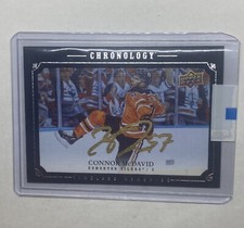 2019 UD CHRONOLOGY TIMELESS MOMENTS CONNOR MCDAVID AUTO SSP AMAZING PIECE