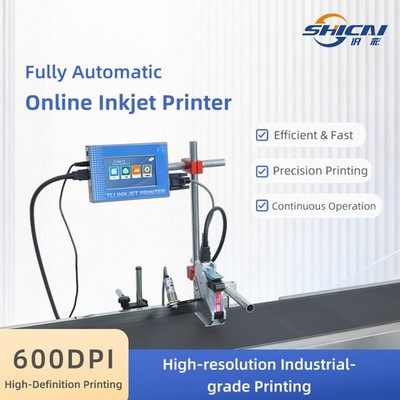 Automatic online inkjet printer without conveyor for Carton Packaging Marking