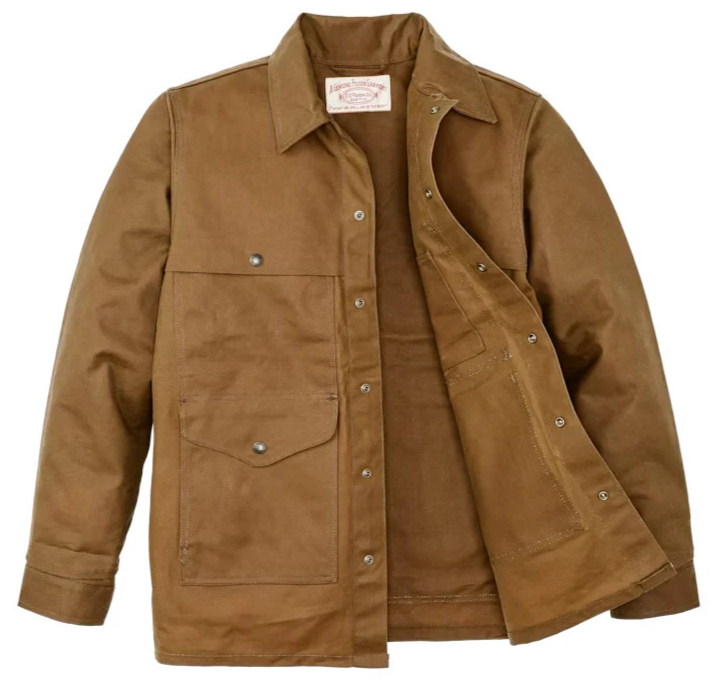 filson イタリア製　ジャケット Filson Tin Cruiser - SIZE XS - NEW - 20271278 Dark Tan Khaki Cloth