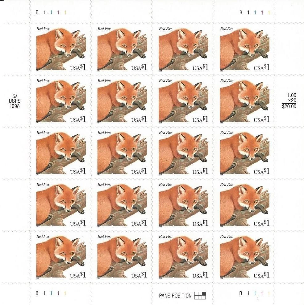Red Unused US Stamps (1941-Now) for sale | eBay