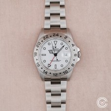 Rolex Explorer II 16570 Polar White Dial Stainless Steel Oyster Bracelet