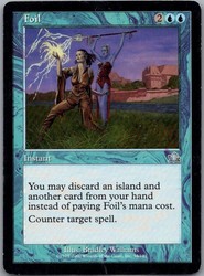 Foil #34/143 - Prophecy MTG Uncommon Blue Instant