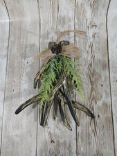 New Antler Pinecones Christmas Tree Ornament Winter Woodland Lodge Chalet Hunt