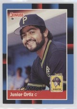 1988 Donruss Junior Ortiz (Solid Blue Upper Left Corner) #168 16xr