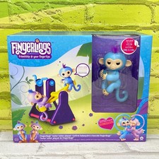 New Wowwee Fingerlings PlaySet Monkey Bar Playground  Liv the Baby Monkey