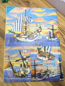 Lego 6280 Armada Flagship Original Box RARE Box Pirates Pirates Classic Vintage