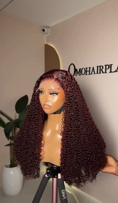24'' Super Double Drawn Pixie Curls Perücke mit 5x5 Swiss Lace Verschluss - Echthaar