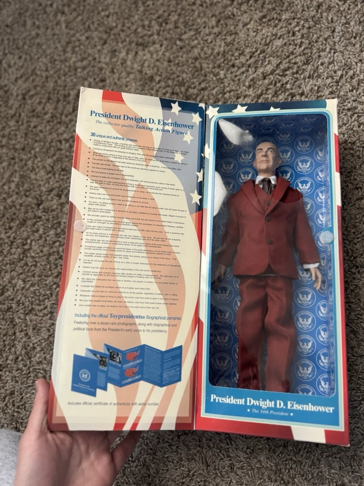Figura de acción Toypresidents Talking Dwight D. Eisenhower Foto 2 de 4