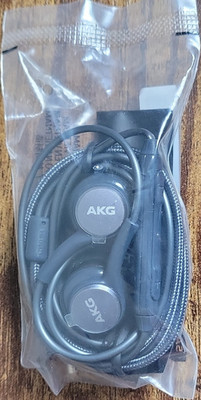 AKG EO-IG955 In-Ear Stereo Headset Black Gray 3.5mm Jack Controls Mic