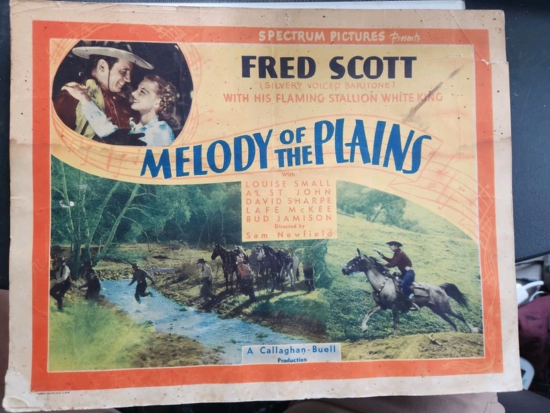 Melody Of The Plains,movie Lobby Card,poster