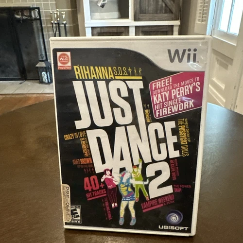 Just Dance 2 Nintendo Wii 2010 COMPLETE Tested Fast Shipping!!