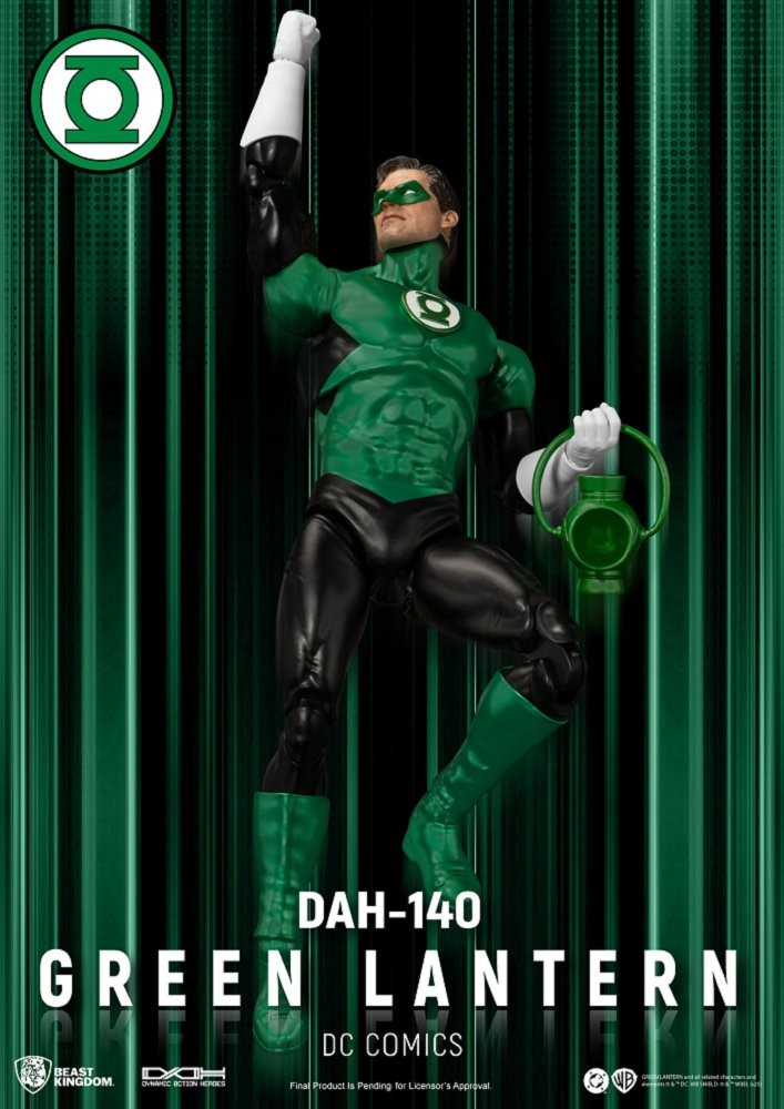 BEAST KINGDOM DAH-140 DC Comics Green Lantern 21CM Action Figure