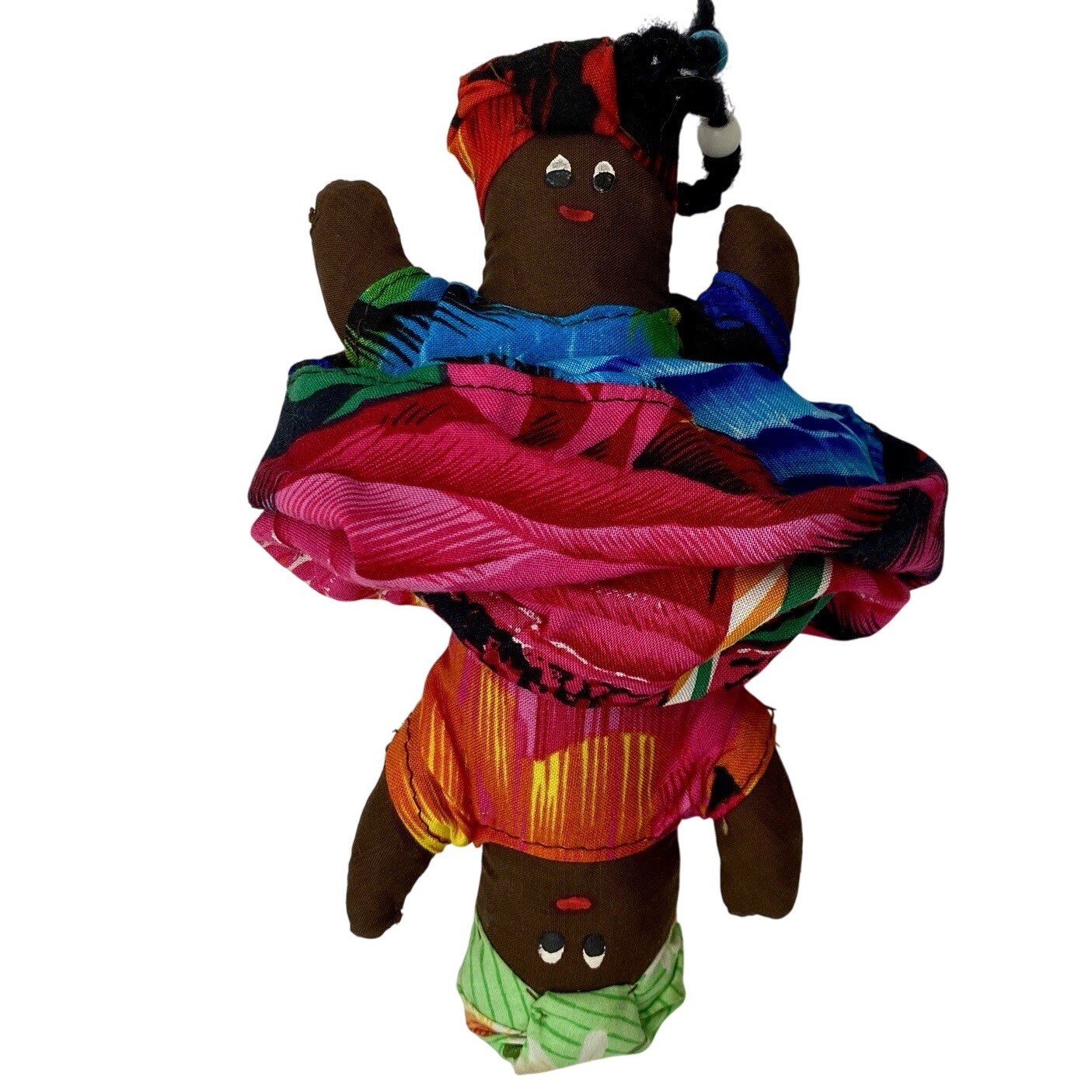 Vintage Rag Doll Topsy Turvy Flip Reversible Vintage Jamaican Island