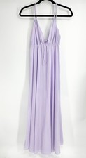 60s/70s Vintage Erica Loren Nightgown Floor Length Full Sweep Purple Babydoll