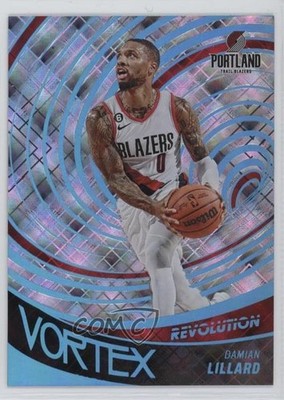 2022-23 Panini Revolution Vortex Cosmic 38/99 Damian Lillard #17 0v82