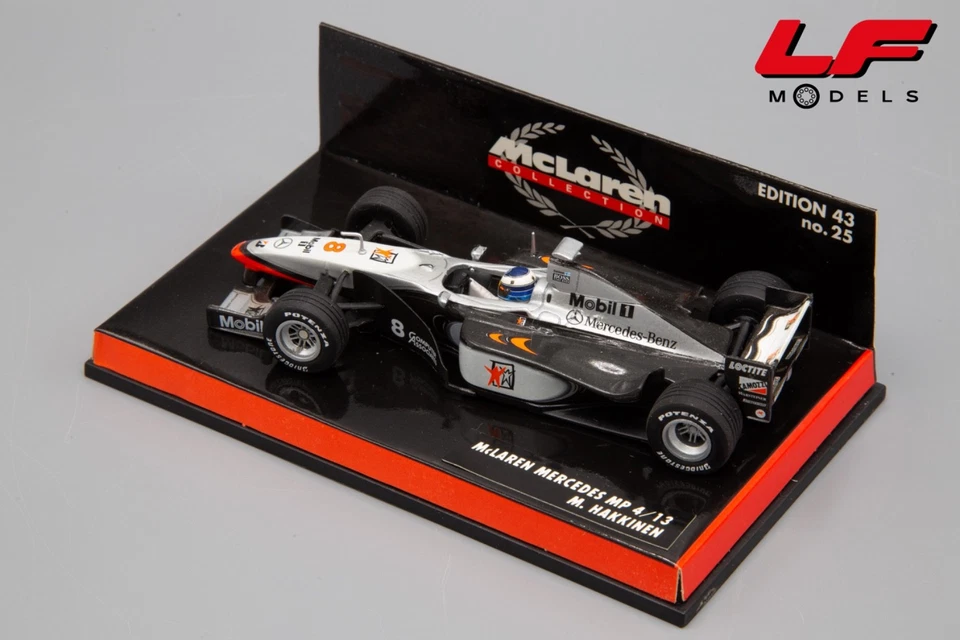 1:43 McLaren Mercedes MP4/13 M. Hakkinen - Minichamps - Immagine 2 di 3