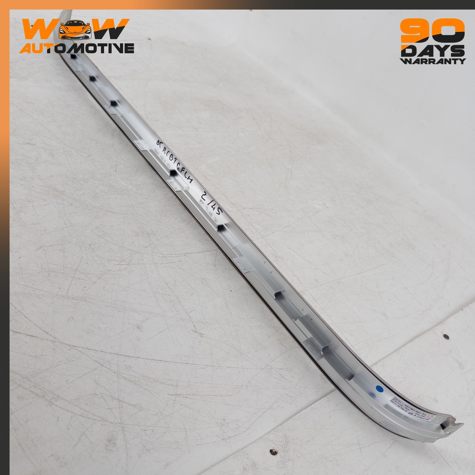 04-10 BENTLEY CONTINENTAL GT FRONT LEFT DRIVER SIDE DOOR STEP SILL TRIM OEM