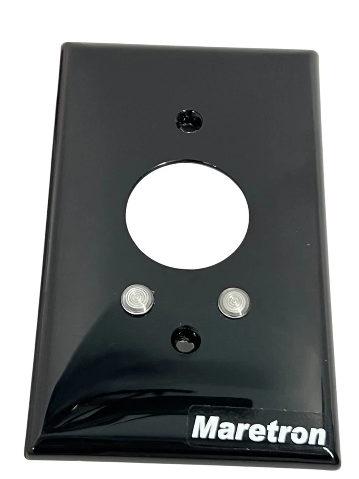 Placa de cubierta negra Maretron CP-BK-ALM100 para ALM100 *NUEVA*INCLUYE JUNTA DE ESPUMA* Foto 2 de 4