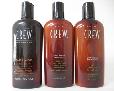 American Crew Daily Shampoo 8.4 oz & Conditioner 8.45 oz (Pack of 3)