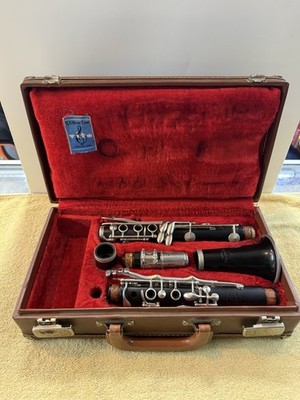 Normandy 8 France Wood Clarinet w/case