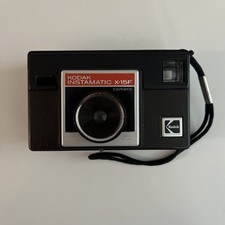 Vintage Kodak Instamatic X-15F Film Camera Flip Flash UNTESTED