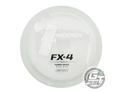 NEW Prodigy Discs 750 FX4 174g Clear White & Black Stamp Fairway Driver Disc
