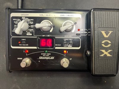 Vox Stomplab 2G Guitar Multi Effects Pedal ( No Power Supply)