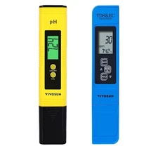 VIVOSUN Digital Ph and TDS Meter Kits, 0.01Ph High Accuracy Pen Type Ph Meter ±