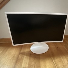 Samsung 27" White Widescreen Monitor w/ Stand, 16:9 Aspect Ratio, Samsung