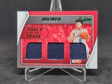 2022 Chronicles Absolute Draft Josh Green Tools of the Trade Triple Jersey Patch