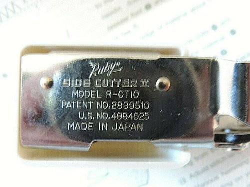 Ruby R-CT10 Side Cutter II for Zig-Zag Sewing Machine Japan Ships Free Next Day - Picture 5 of 9