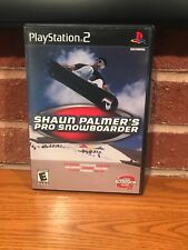 Shaun Palmer's Pro Snowboarder (Sony PlayStation 2, 2001) Tested No Manual