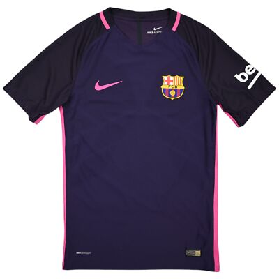 Nike 2016-17 FC BARCELONA *MESSI* PLAYER ISSUE SHIRT TRIKOT S | eBay