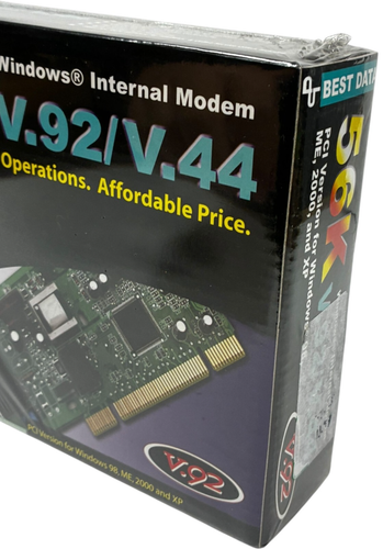 BEST DATA 56K WINDOWS INTERNAL PCI MODEM, V.92/V.44 - NEW Internet Dial - Bild 3 von 6