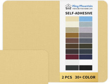 TWO KING MOUNTAIN Canvas Repair patches 9x11 in ea, Beige and Flaxen color tones