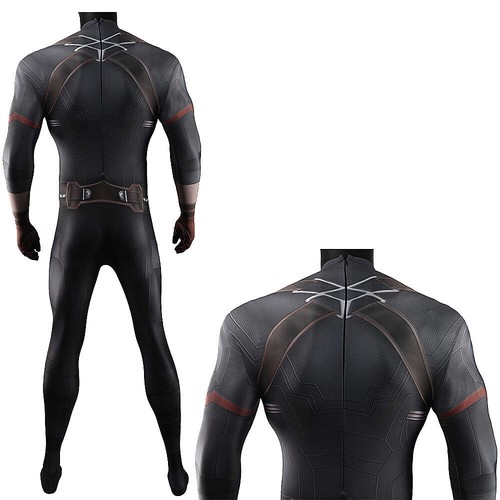 Costume Halloween The Avengers Infinity War Capitan America Cosplay Tuta 3D - Foto 11 di 13