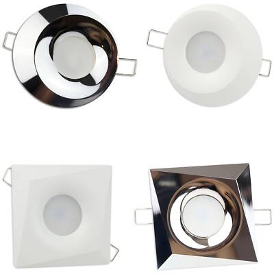 LED Einbau-Strahler 1-9W flach 3D 230V GU10 Einbau-Spot 70mm Deckenstrahler