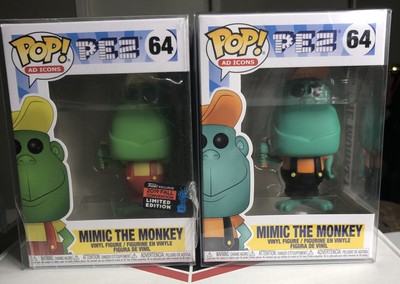 Funko Pop Mimic The Monkey 2019 NYCC Shared Exclusive & Common With Protectors | eBay