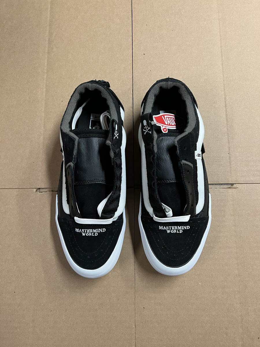 Vans Old Skool x END. x Mastermind Japan Black/ White Vans Old Skool x END. x Mastermind Japan Black/ White